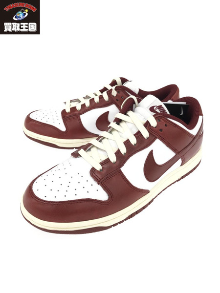 NIKE WMNS DUNK LOW PRM 27.0cm Team Red and White FJ4555-100[値下 ...