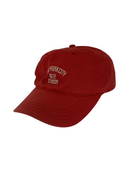 STUSSY 90s NEW YORK CITY キャップ 赤
