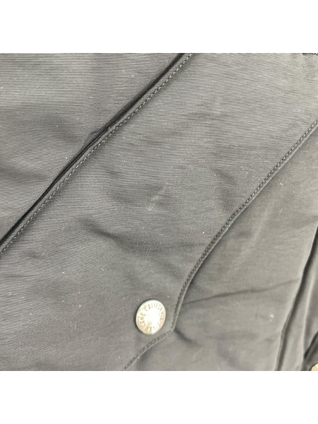 SUGAR CANE ナイロン フード付キ ダウンベスト 黒/L