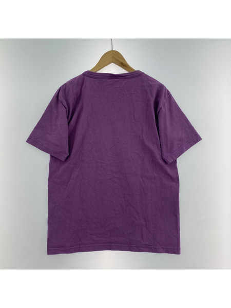 Champion USA製 NYUカレッジTee/パープル (M)[値下]