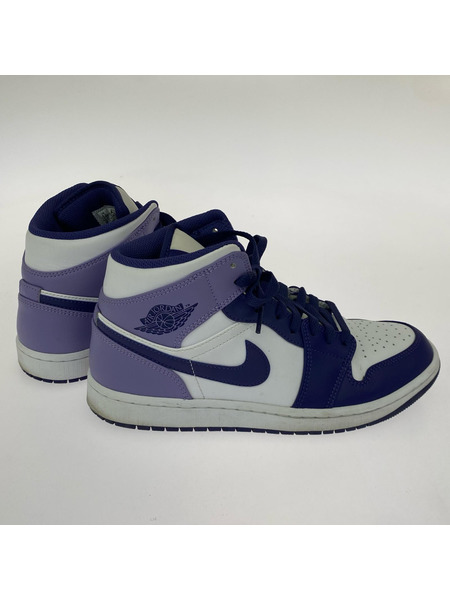 NIKE スニーカー AIR JORDAN 1 MID SKY J PURPLE  (26.5) DQ8426-515