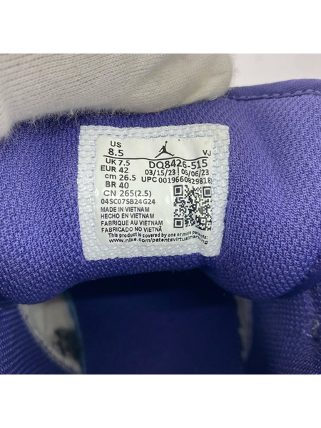 NIKE スニーカー AIR JORDAN 1 MID SKY J PURPLE  (26.5) DQ8426-515