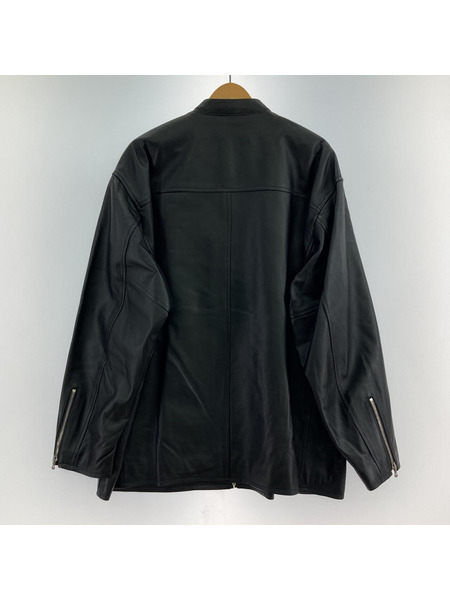 graphpaper Sheep Leather Single Riders Jacket 2 ブラック