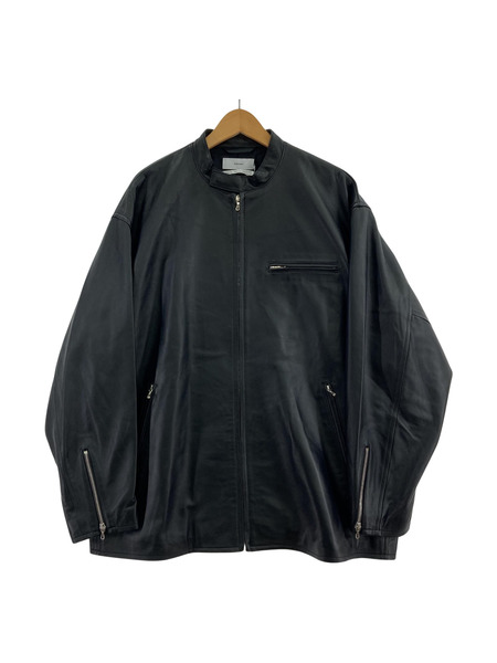 graphpaper Sheep Leather Single Riders Jacket 2 ブラック