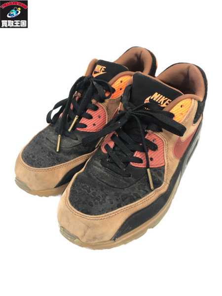 NIKE AIR MAX 90 ハロウィン 27cm 717942-006/茶系/ナイキ/エアマックス/メンズ/スニーカー/靴/シューズ[値下]