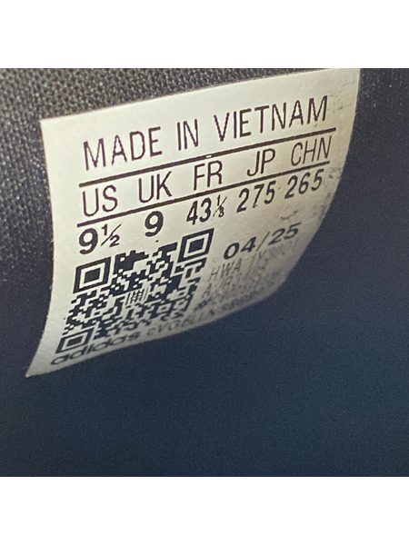 adidas スニーカー Lightblaze ローカットスニーカー 黒 27.5cm