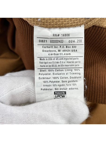 Carhartt ジャケット アクティブジャケット 茶 XL