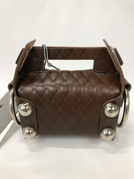 MASU LEATHER CAKE BAG PETIT M25F9OJ007 ブラウン ケーキバッグ プチ