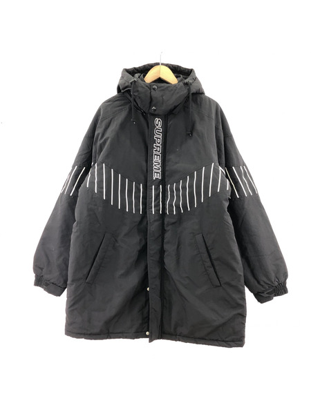 Supreme 19AW Pinstripe Panel Sport Parka M