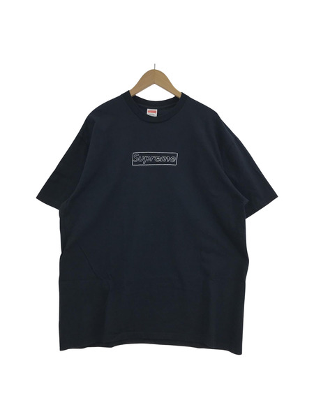 21SS/Supreme/KAWS Chalk Box Logo Tee/XL