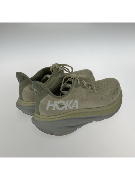 HOKA ONE ONE CLIFTON 9 WIDE 1132210 白 (26)