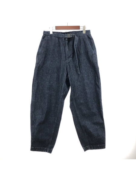 THE NORTH FACE LABEL Denim Wide Tapered Pants INDIGO（32）