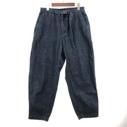 THE NORTH FACE LABEL Denim Wide Tapered Pants INDIGO（32）