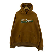 IDEASWAM Snake Logo Hoodie L ブラウン