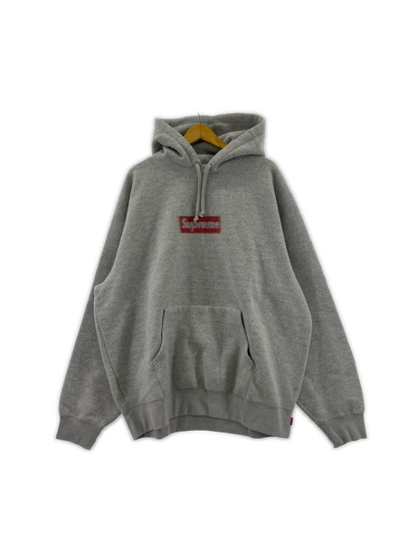Supreme パーカー inside out box logo hooded sweatshirt