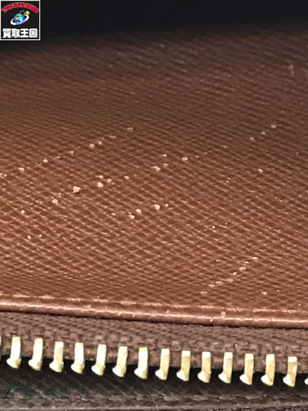 LV 長財布 ポルトモネ クレディ モノグラム 茶