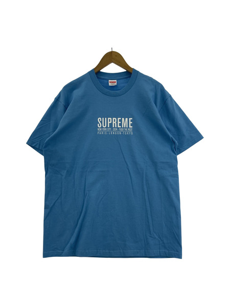 Supreme Paris Tee bright Blue