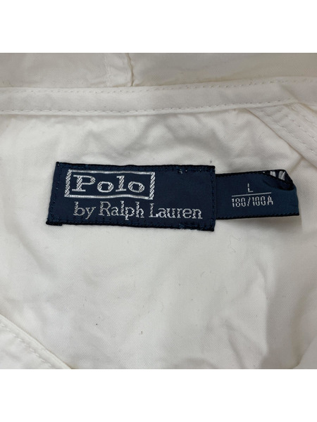 POLO RALPH LAUREN 90s　ジップアップコットンパーカー　白