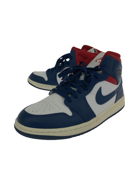 NIKE Women's Air Jordan 1 Mid French Blue スニカー