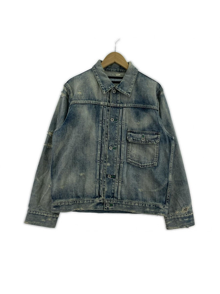 NEIGHBORHOOD 20AW/SAVAGE.STOCKMANTYPE-A/C-JKT/薄青/S