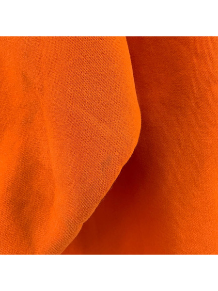 DIESEL S-MART-RIB-B1 オーバーサイズスウェット 橙 (M)