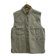 80s banana republic safari vest L