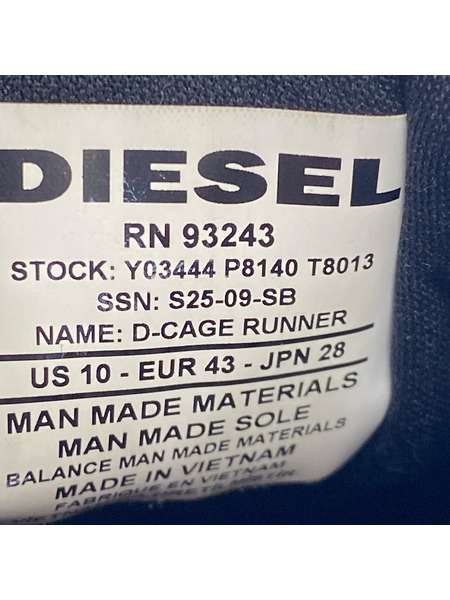 DIESEL スニーカー D-CAGE RUNNER 28㎝