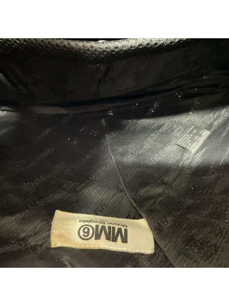 MM6 ボディバッグ メッシュ ジャパニーズトート ブラック