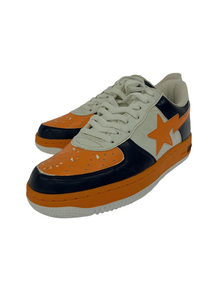 A BATHING APE FS-001 ORANGE/WHITE 28.0cm