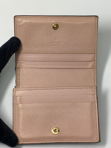 GUCCI GGスプリーム アイスクリーム付 カードケースウォレット 701489 開封品 グッチ 財布 2つ折り財布 コンパクトウォレット