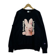 Champion スウェット・トレーナー Champion×SONIC YOUTH  L 黒