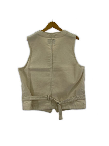 Nigel Cabourn ジレ・ベスト コットンワークベスト ベージュ(52)