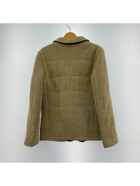 ARMANI COLLEZIONI ダウンジャケット ニット ダウンジャケット ベージュ 44[値下]