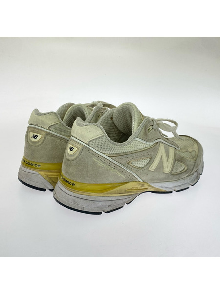 STUSSY スニーカー × NEW BALANCE 990V4 27.0
