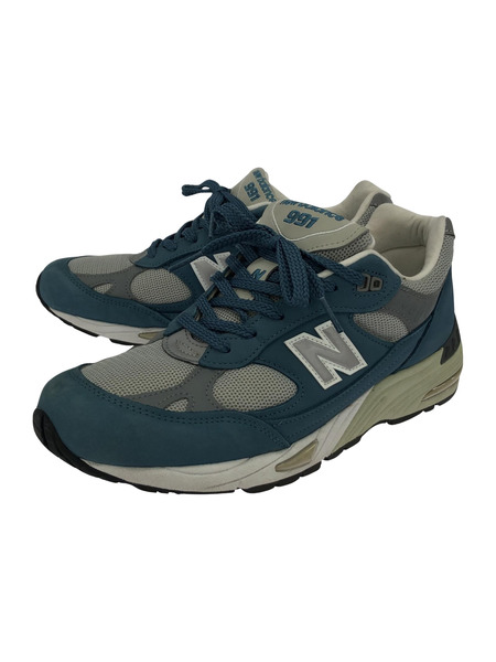 NEW BALANCE M991BSG ローカットスニーカー ブルー (42)[値下]