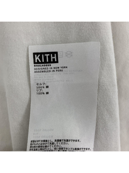 KITH SSカットソー/WHT/M