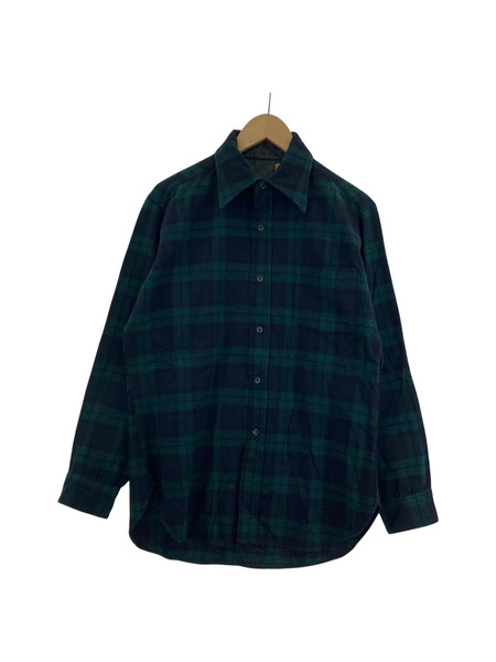 PENDLETON 70s L/Sチェックシャツ M GRN