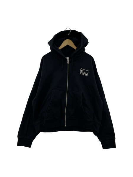 STUSSY x NIKE STONE WASHED FLEECE ZIP HOODIE Ｍ