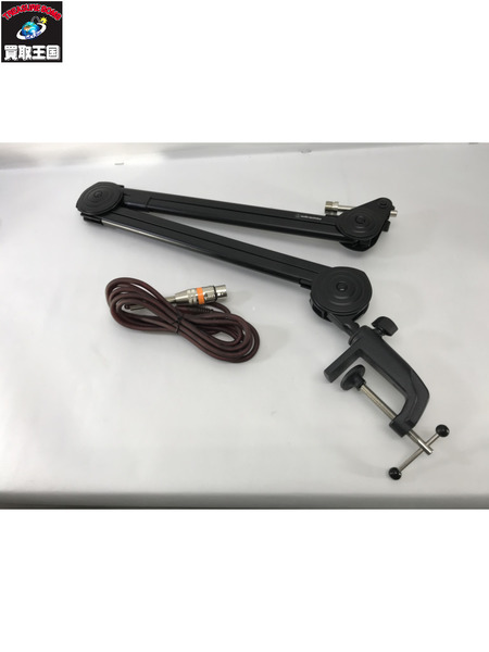 その他周辺機器 AUNTOO コンデンサーマイク 周辺セット ｱｰﾑ,ｽﾀﾝﾄﾞ,ｹｰﾌﾞﾙ付属