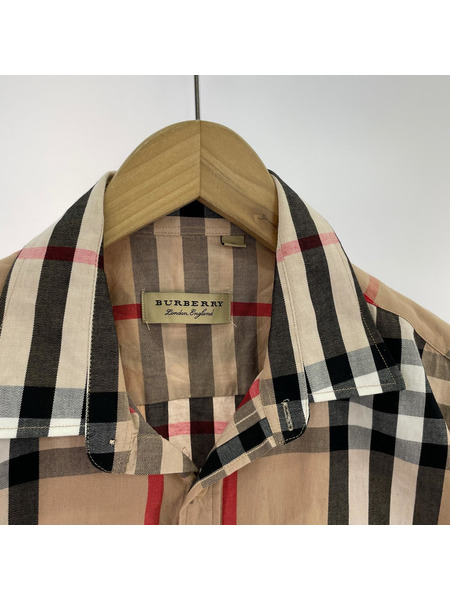 BURBERRY 半袖シャツ ノバチェック/XL