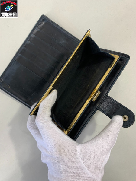 長財布 CHANEL ココマーク キャビアスキン 長財布 黒