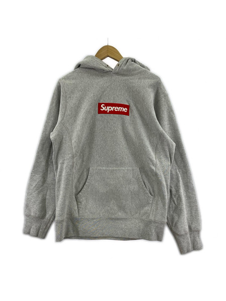 Supreme 16AW Box Logo Hooded Sweatshirt M グレー