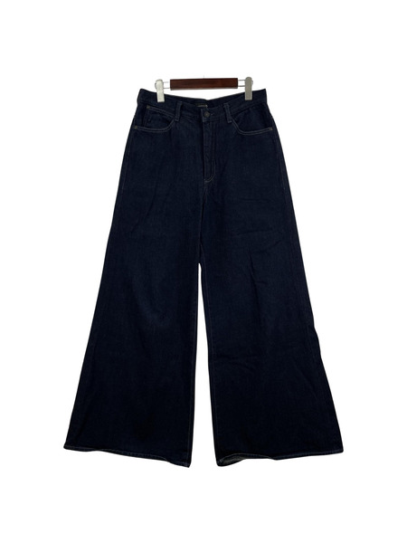 LAD MUSICIAN 24SS DENIM WIDE FLARE PANTS 46 インディゴ