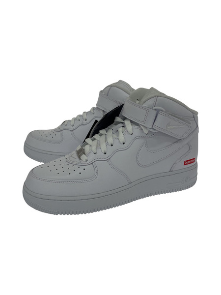 NIKE×Supreme AIR FORCE 1 MID WHITE（26.5）