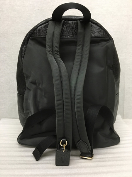 COACH レザーリュック F38288 ブラック