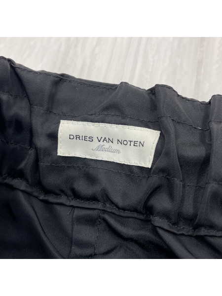 DRIES VAN NOTEN Nylon Buggy Pants M ブラック[値下]