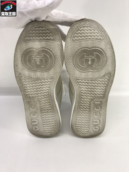 GUCCI GGエンボス スニーカー 7-1/2 669582