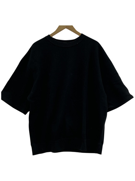 SOPHNET./23AW/COTTON CASHMERE SS BAGGY SWEAT/L/ブラック[値下]