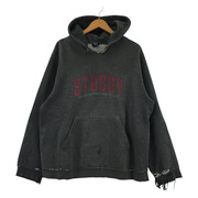 90?00s/STUSSY/USA製/紺タグ/パーカー(M)