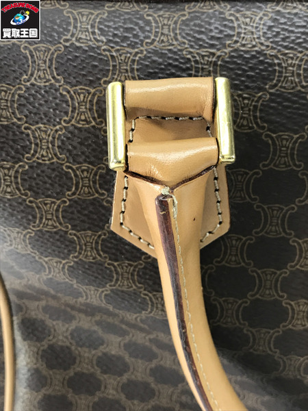 CELINE マカダム柄 ミニハンドバッグ